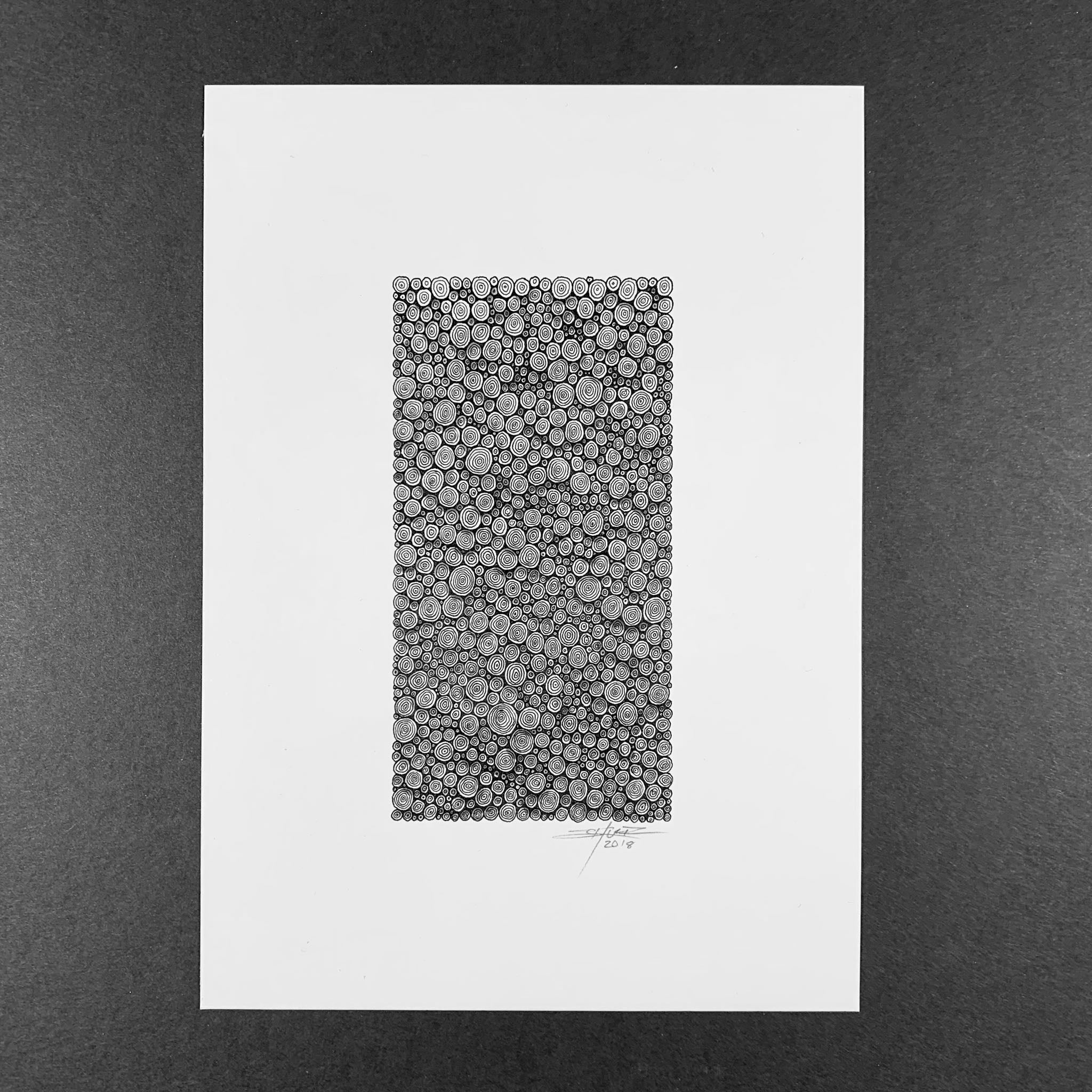 circles-with-circles-monochrome-original-art