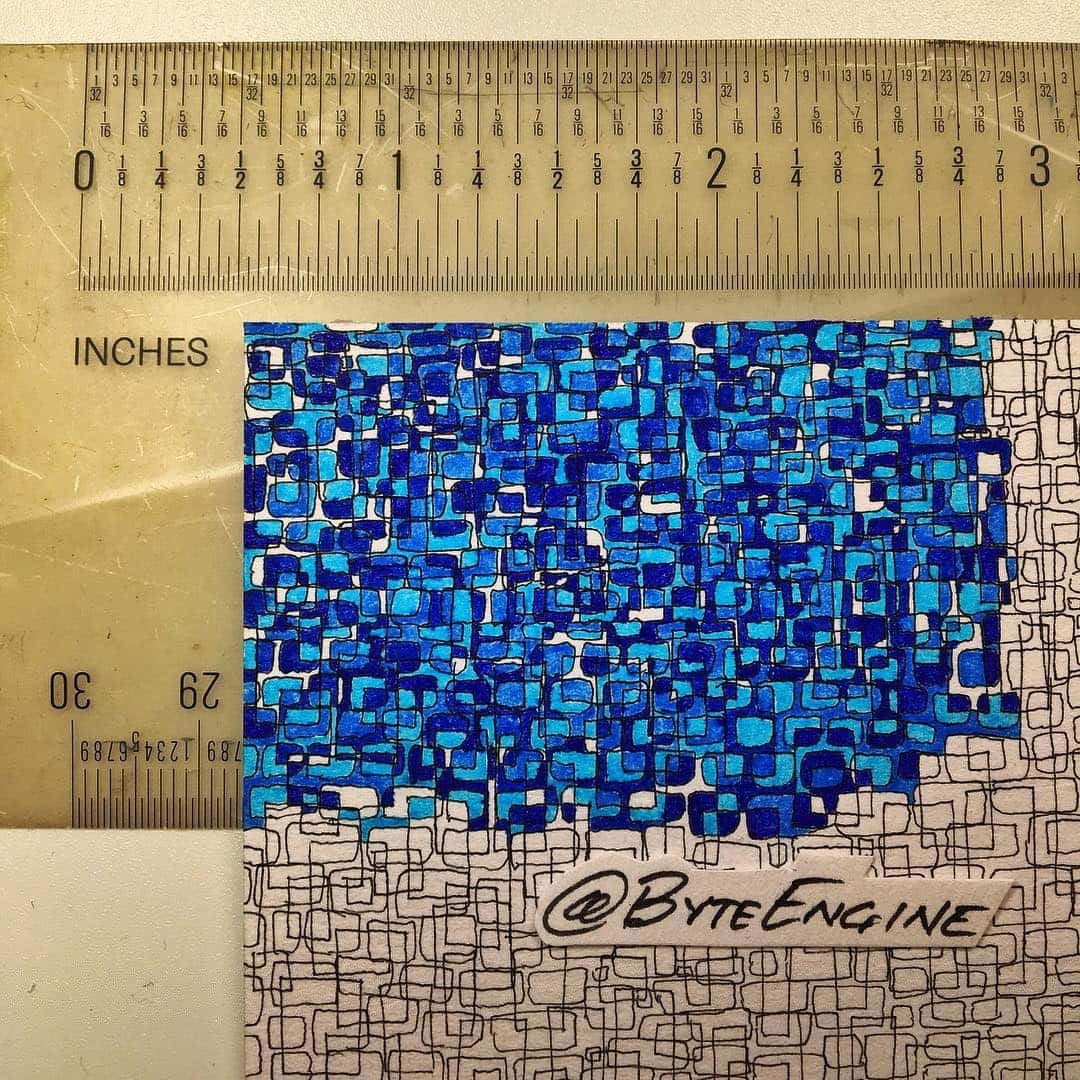 Artomat Blue Series artwork number 2