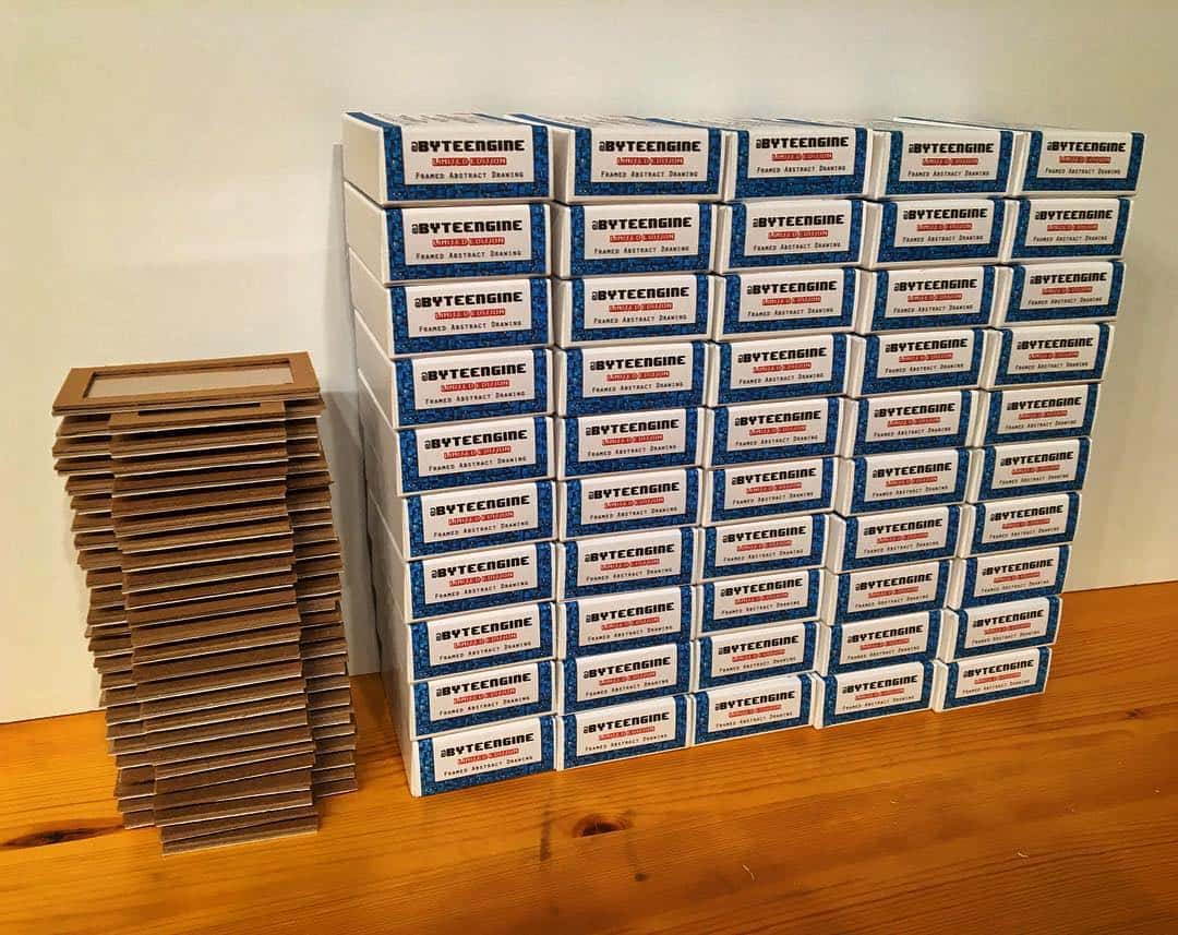 Artomat Blue Series artwork number 13