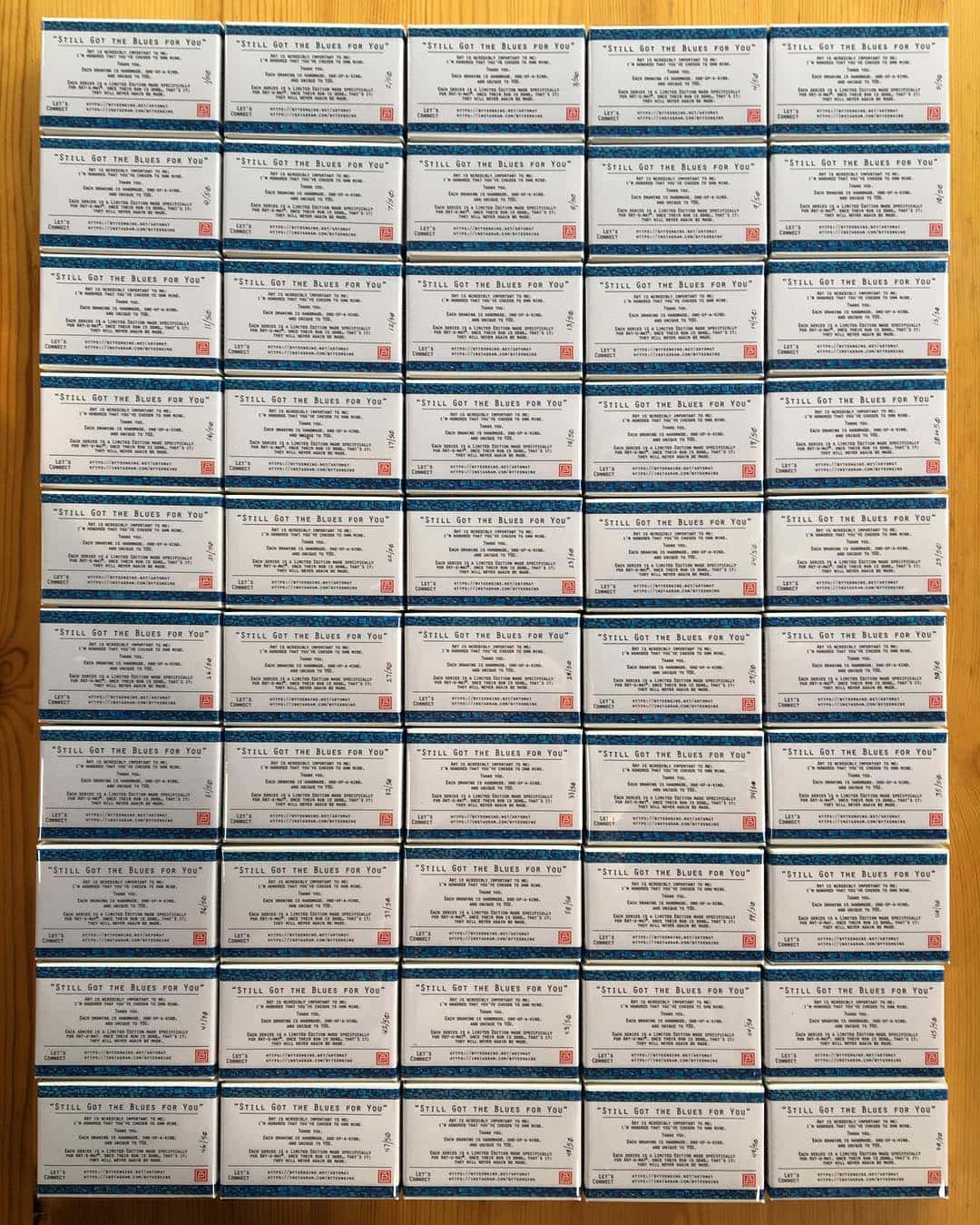 Artomat Blue Series artwork number 15