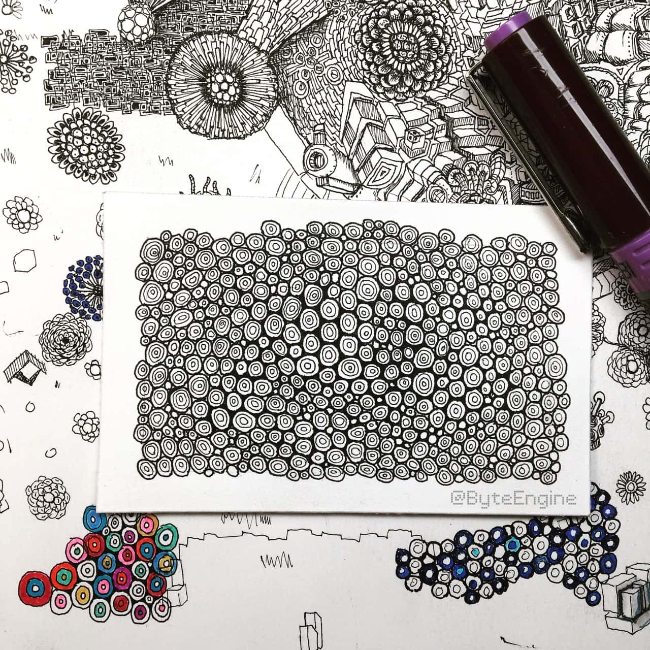 Artomat Circles and Squares Series artwork number 2