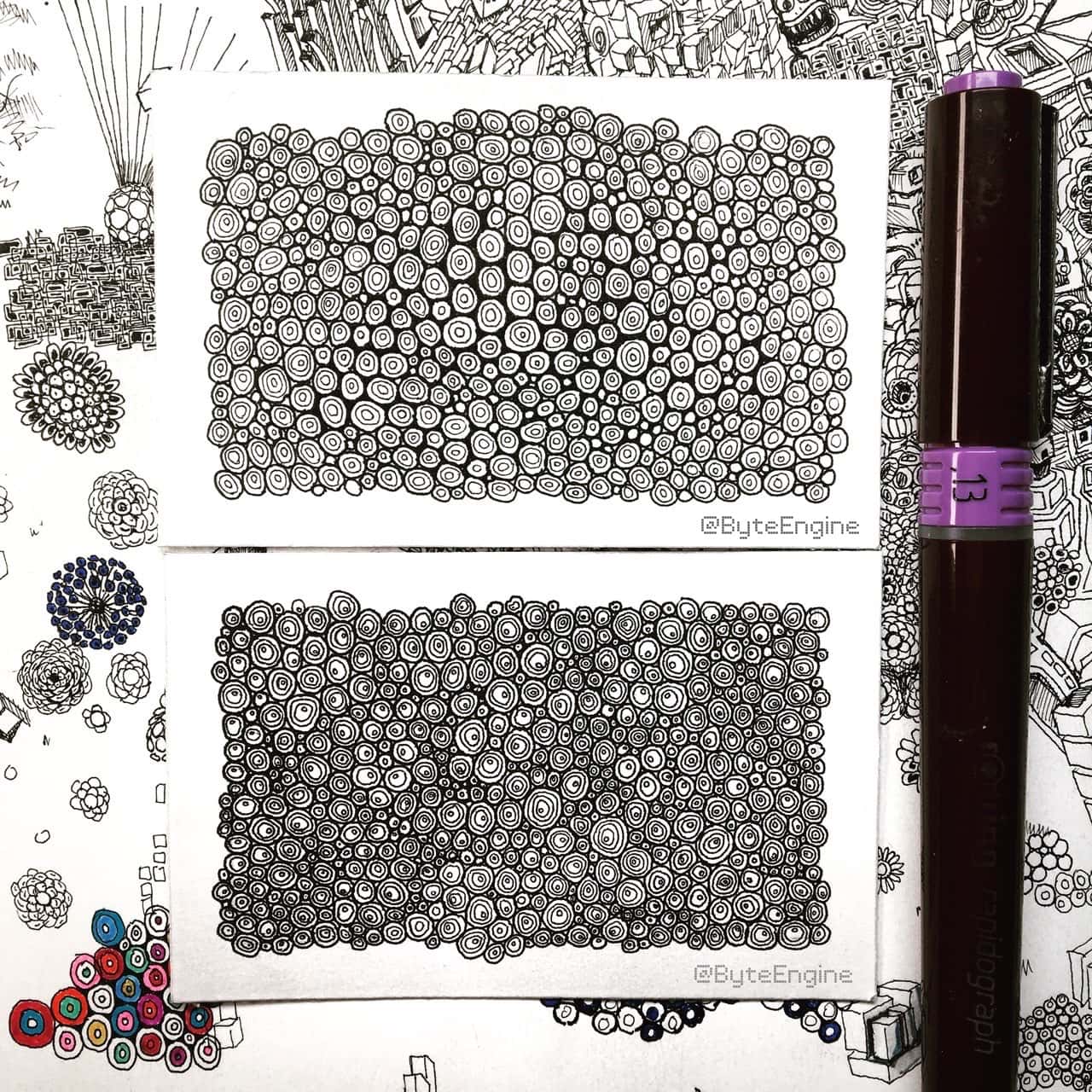 Artomat Circles and Squares Series artwork number 3