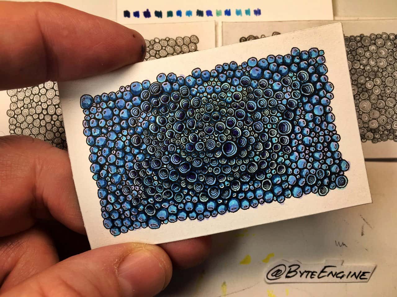 Artomat Circles and Squares Series artwork number 4