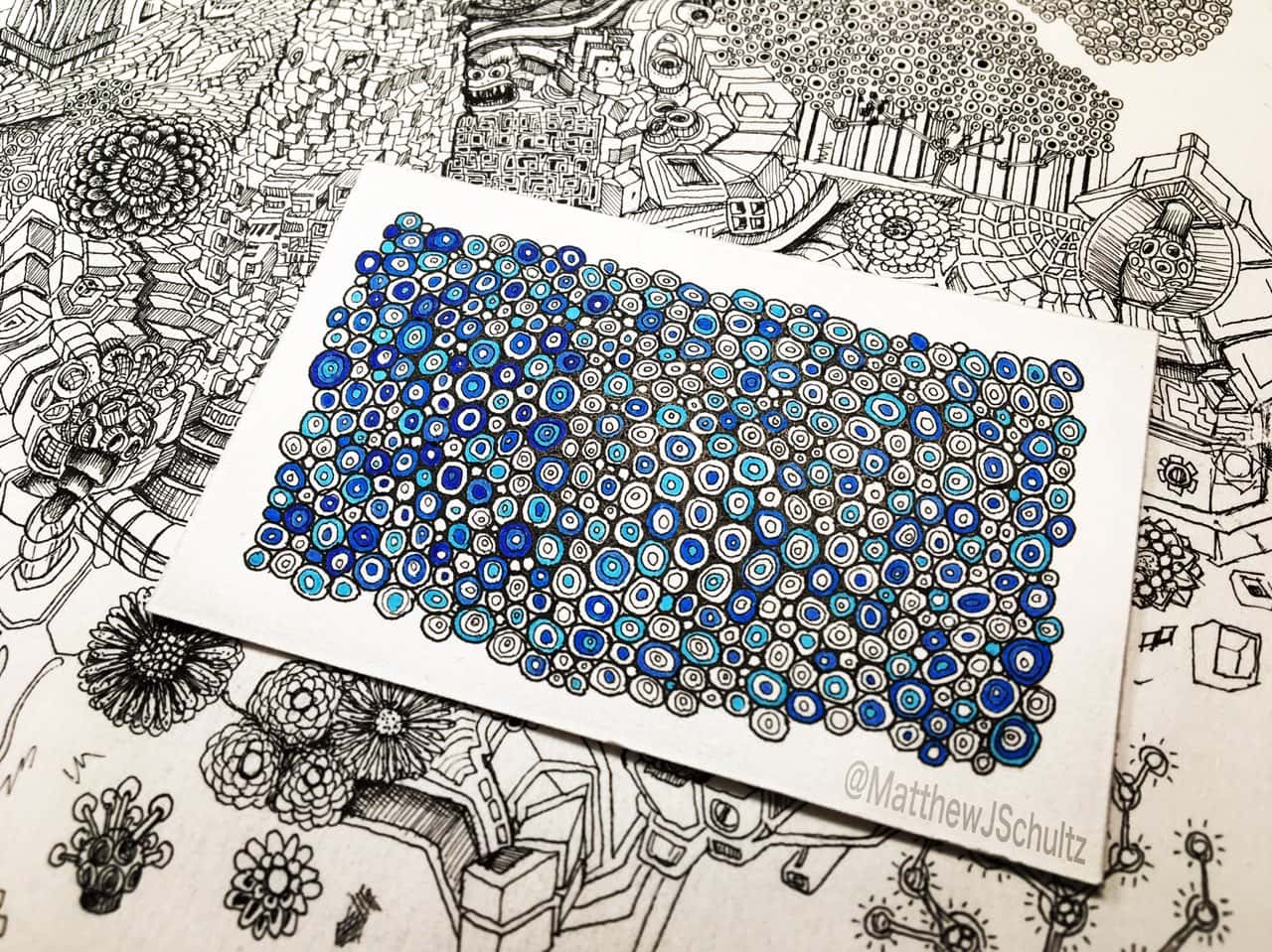 Artomat Circles and Squares Series artwork number 6