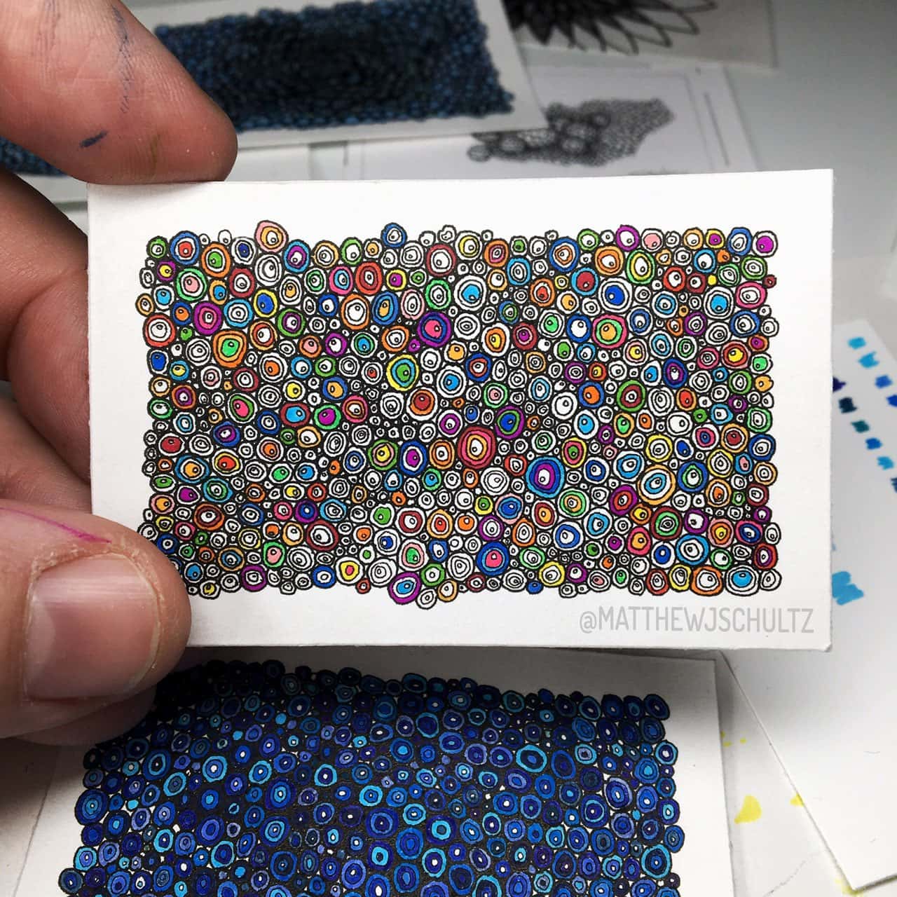 Artomat Circles and Squares Series artwork number 8