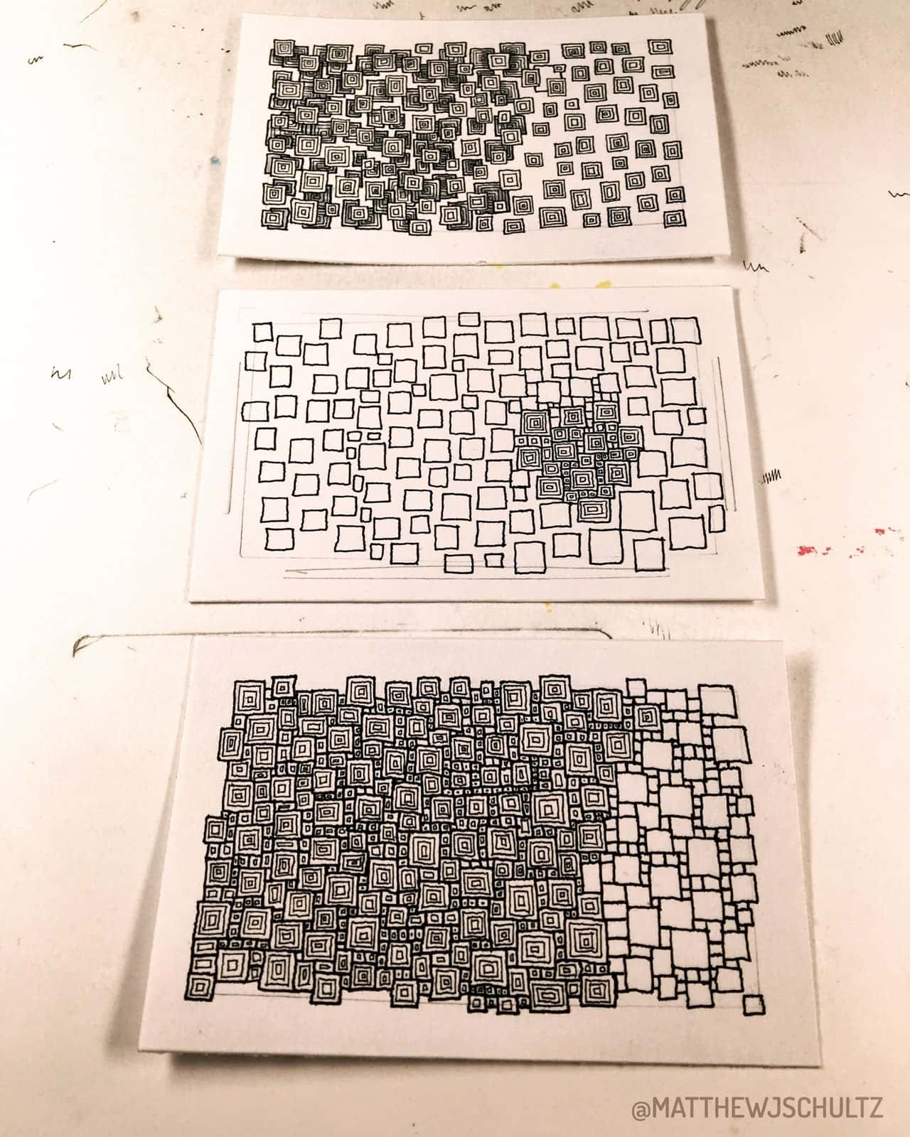 Artomat Circles and Squares Series artwork number 10