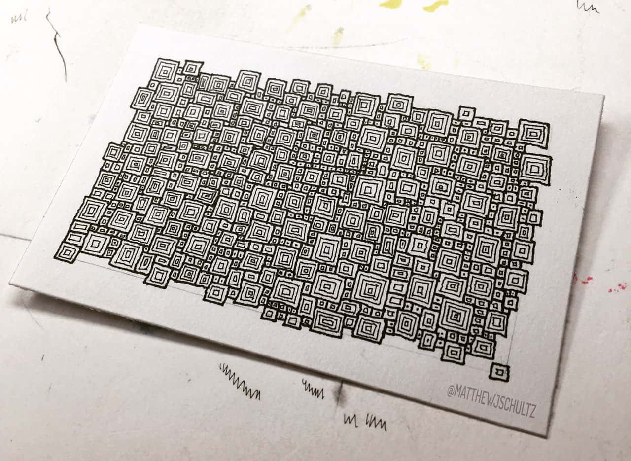 Artomat Circles and Squares Series artwork number 11