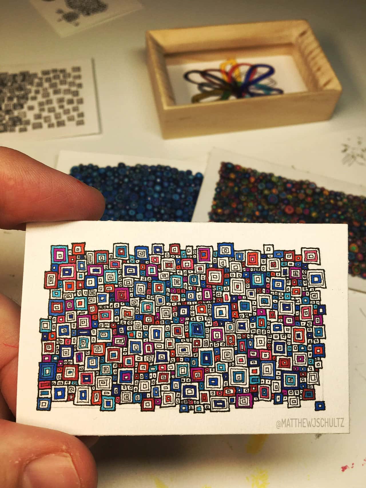 Artomat Circles and Squares Series artwork number 12