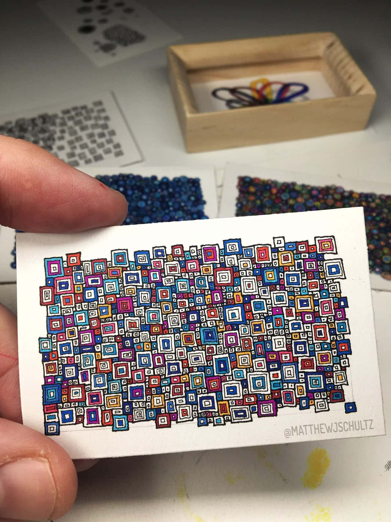 Artomat Circles and Squares Series artwork number 13