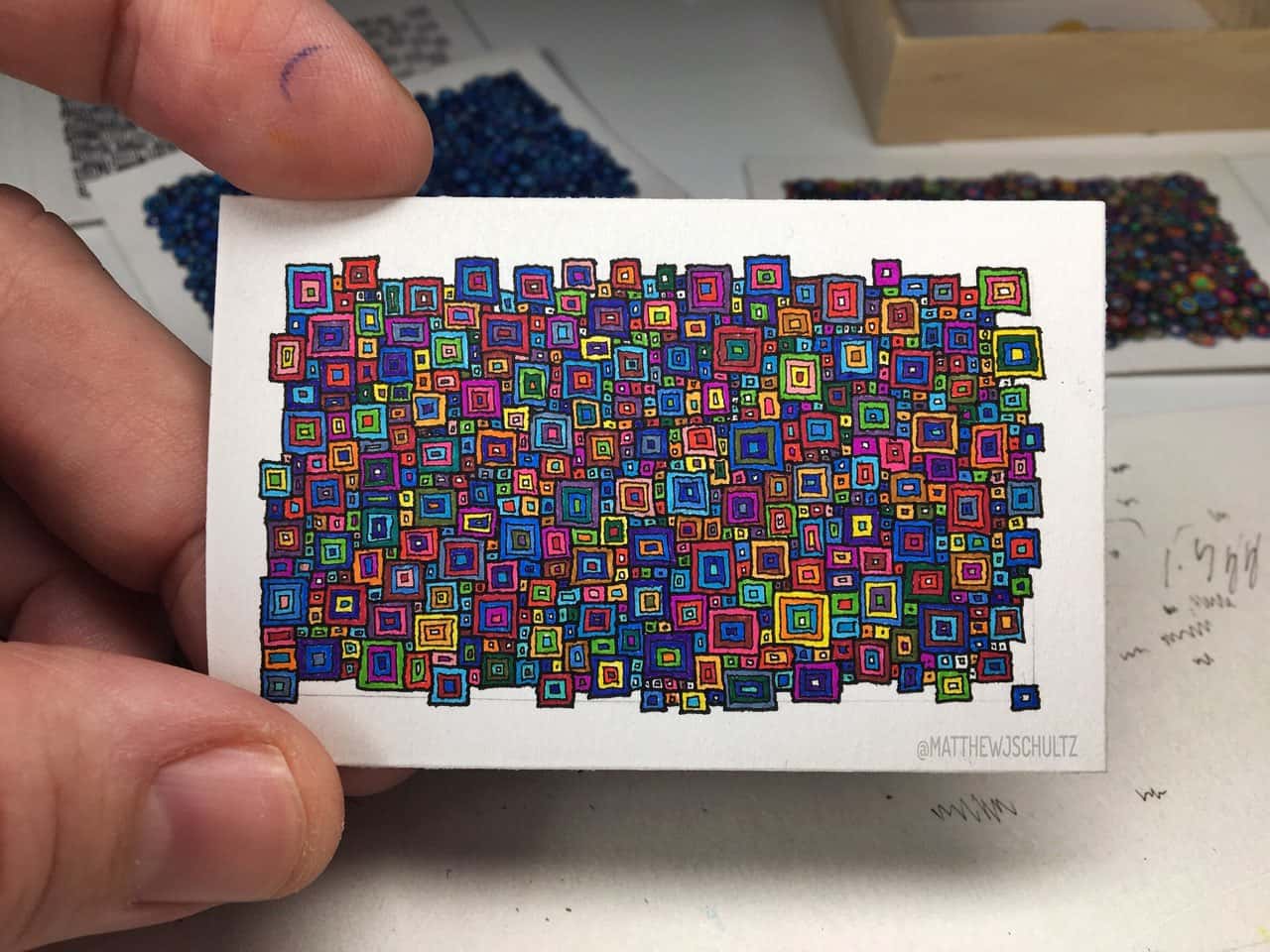 Artomat Circles and Squares Series artwork number 14