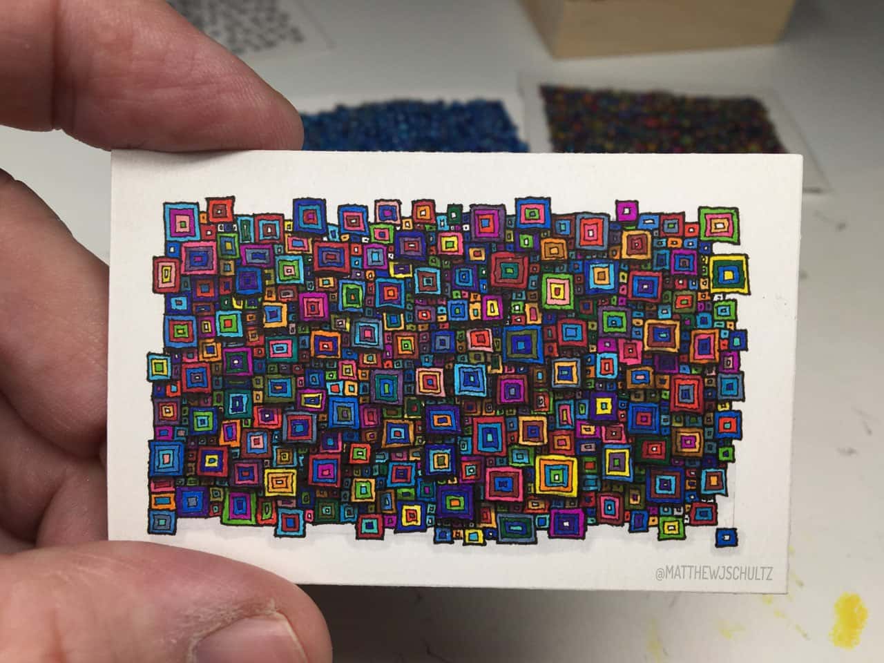 Artomat Circles and Squares Series artwork number 15