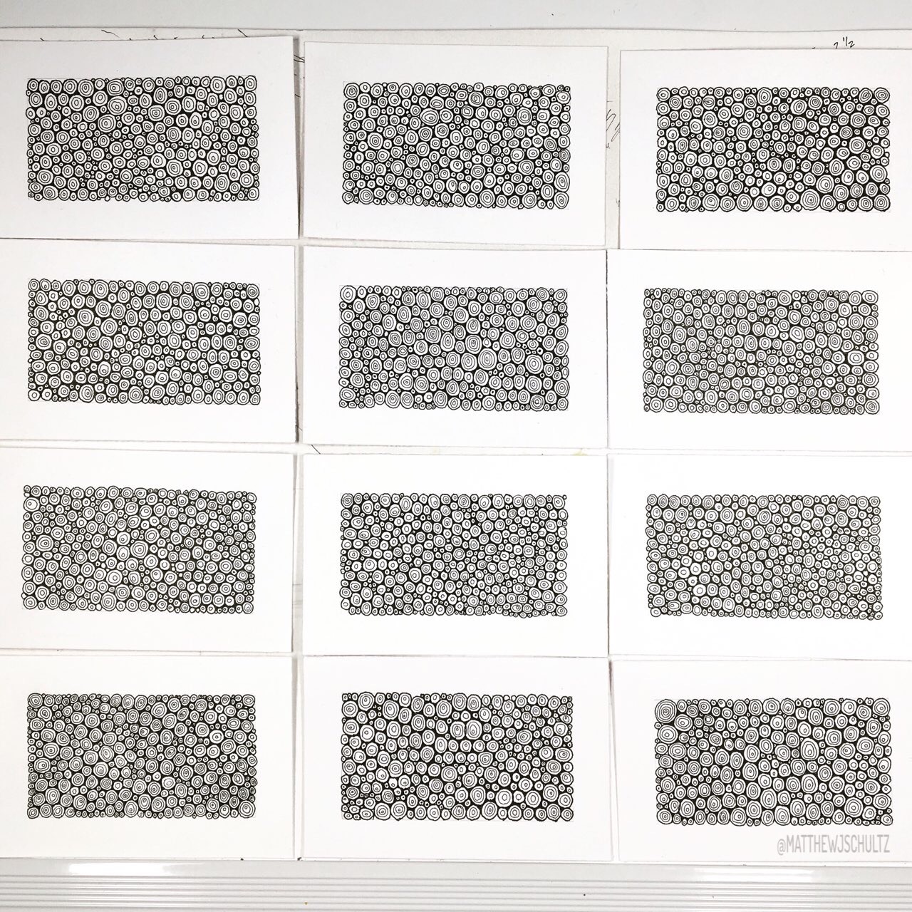 Artomat Circles and Squares Series artwork number 16