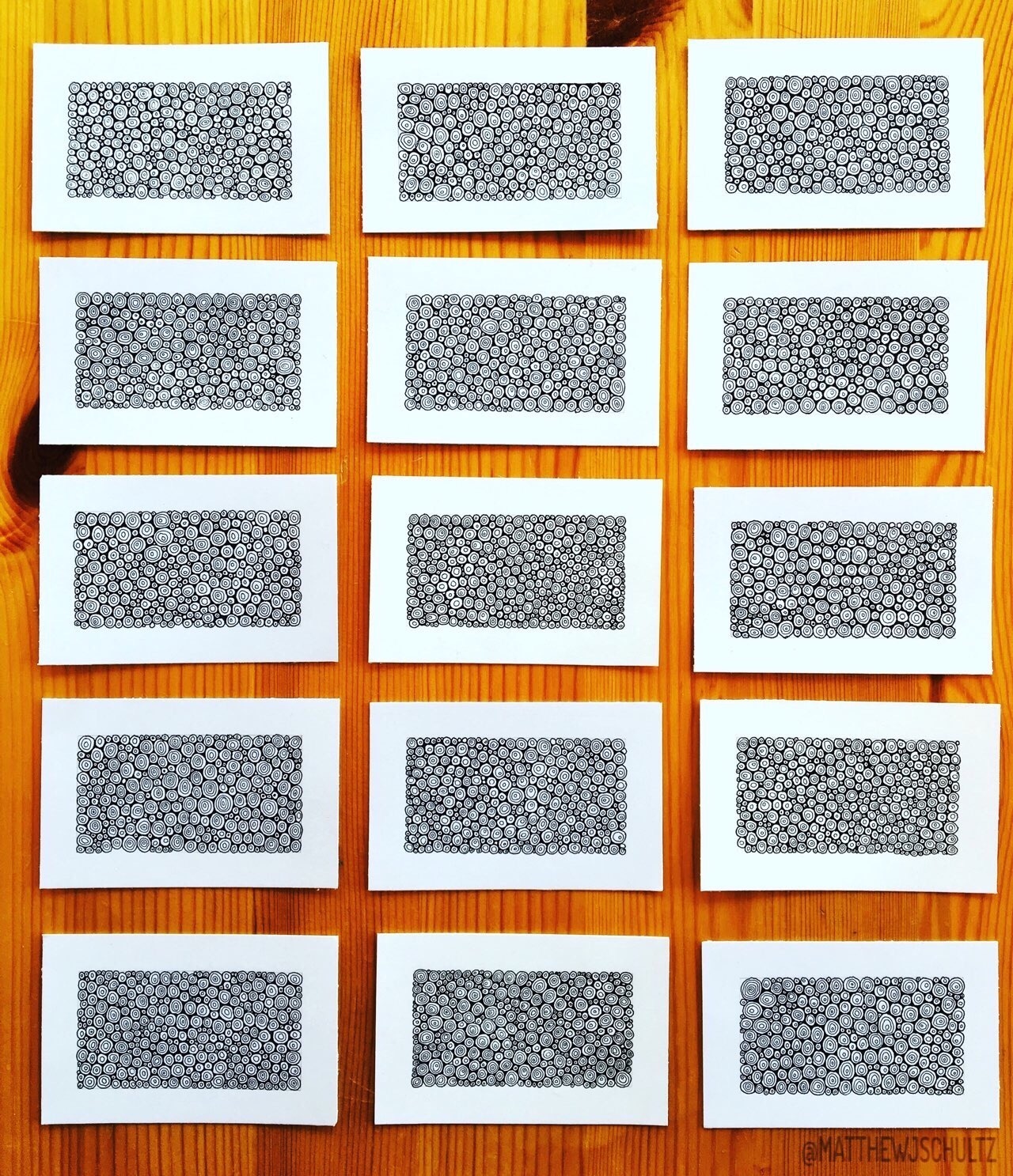 Artomat Circles and Squares Series artwork number 20