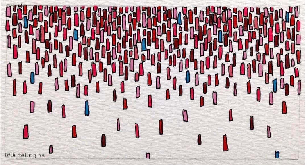 Artomat Red Series artwork number 7