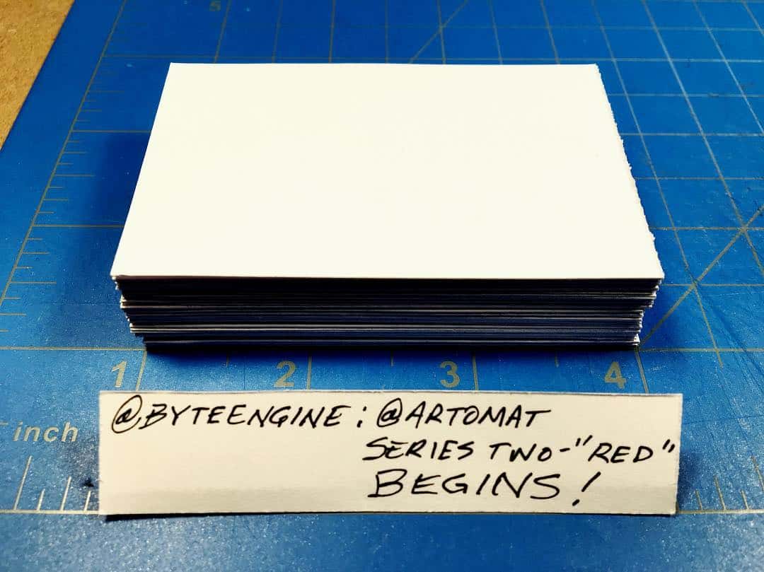 Artomat Red Series artwork number 8