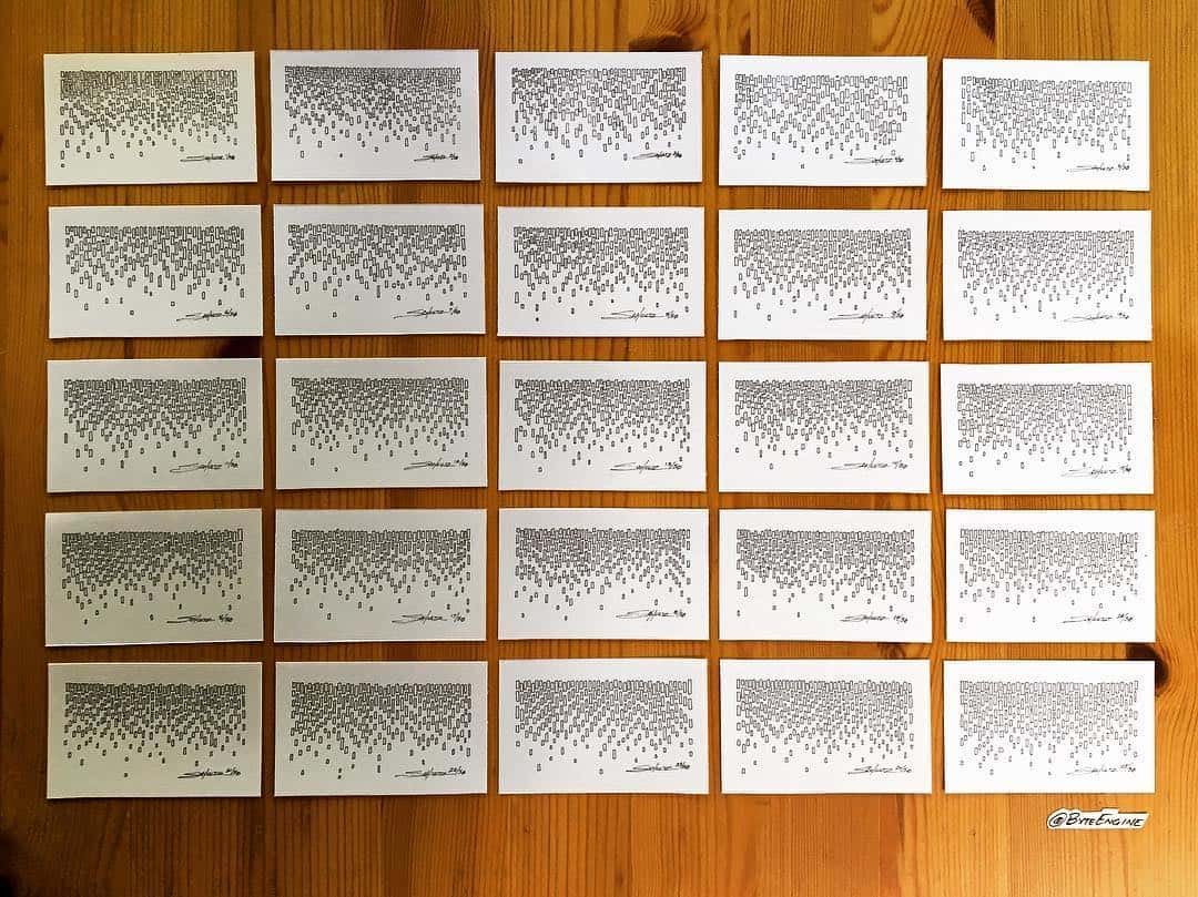 Artomat Red Series artwork number 10