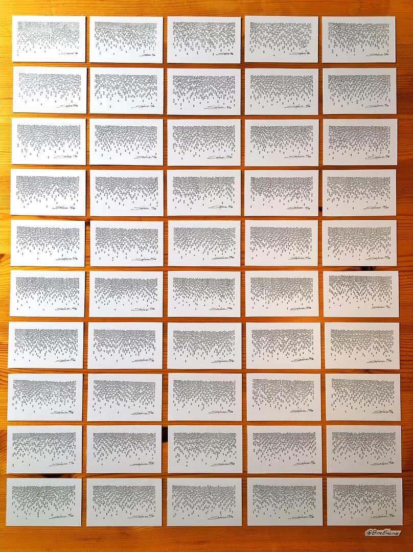 Artomat Red Series artwork number 11