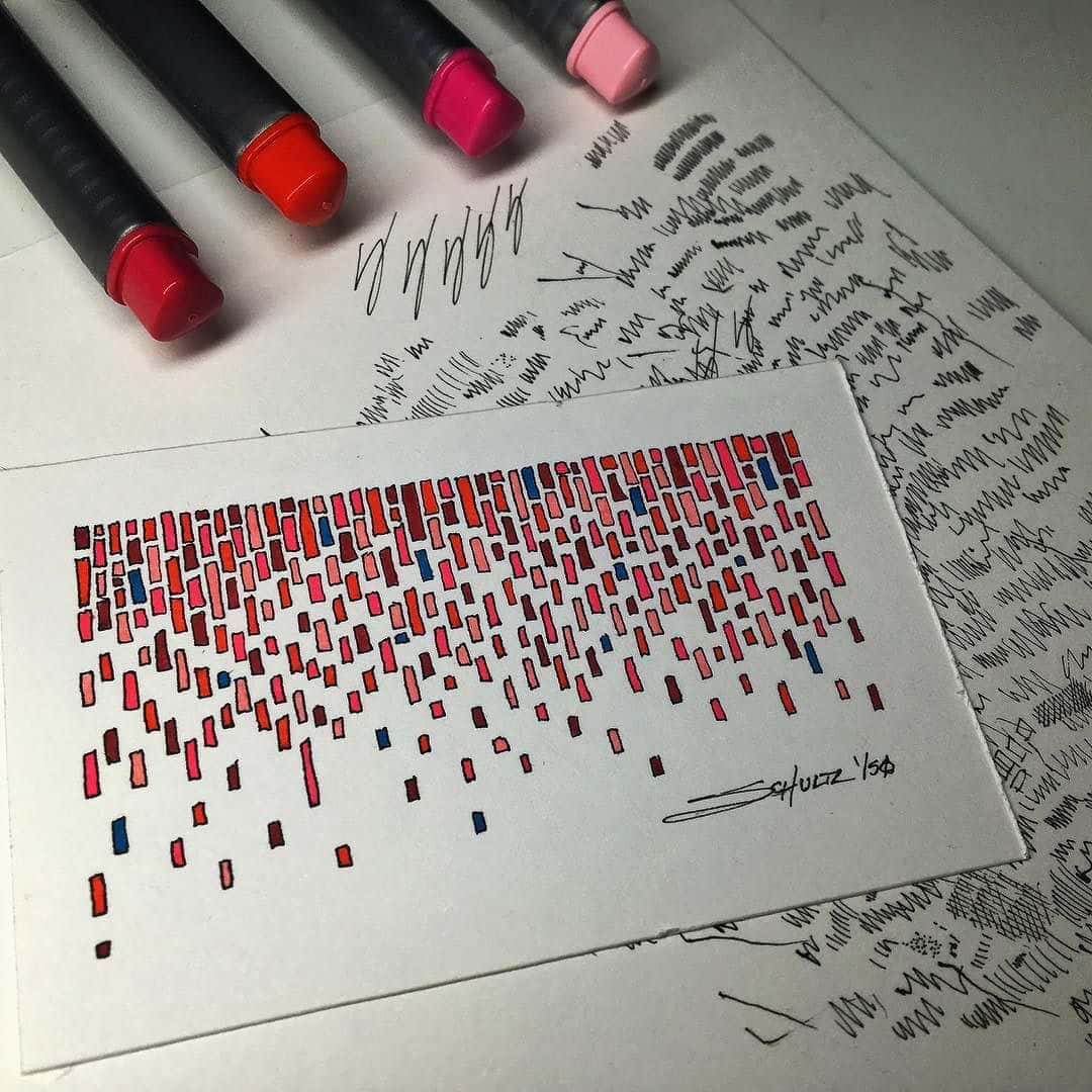 Artomat Red Series artwork number 12