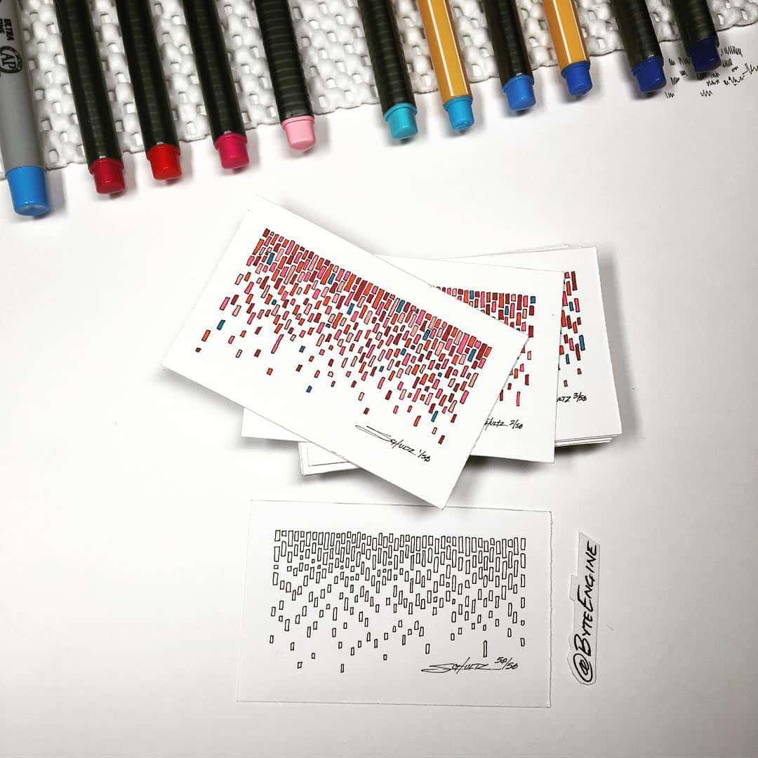 Artomat Red Series artwork number 15