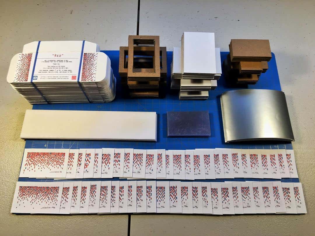 Artomat Red Series artwork number 17