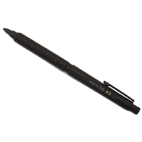 Black mechanical pencil with ultra-fine lead