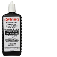 Rotring Black Drawing Ink bottle